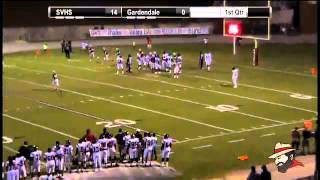 Gardendale 12 Zach Cupps 12yd TD run [upl. by Colbert]