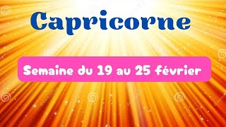 Capricorne semaine du 19 au 25 février [upl. by Winni]