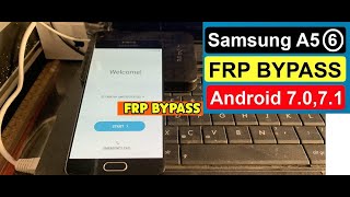 FRP Samsung Galaxy A5 2016 Bypass Google Account 2022 Finaly [upl. by Volney810]