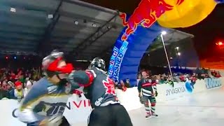 Red Bull Crashed Ice  first ever Fight full race [upl. by Fricke]