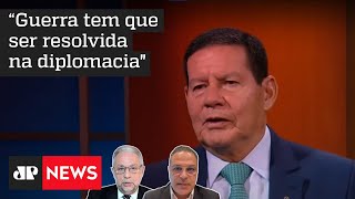 Mourão diz que Brasil não está neutro e condena guerra na Ucrânia [upl. by Arta]