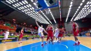 Highlights Montenegro vs Serbia EuroBasket 2013 [upl. by Lurline]