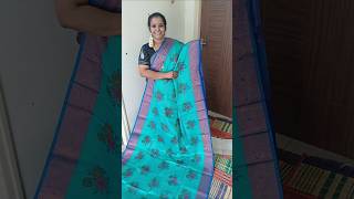 Rs640 Kora muslin saree for booking 7530057007 shorts trending youtubeshorts viralvideo [upl. by Yenetruoc253]