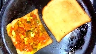 Vegetable Sandwich  Bakery style veg sandwich [upl. by Spevek]