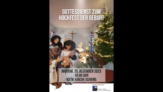 Gottesdienst am Weihnachtstag 2023 [upl. by Meil]