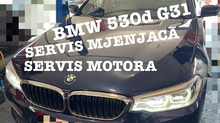 BMW 530d G31 SERVIS MJENJACA i MOTORA [upl. by Susy]