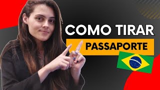 Como tirar o passaporte brasileiro 🇧🇷 [upl. by Nylaret632]