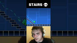 Geometry Dash Stairs 💀 shorts [upl. by Iknarf]