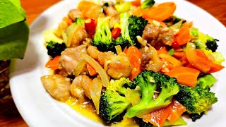 MASAK HARIAN  RESEP BROKOLI CAH AYAM [upl. by Baily]