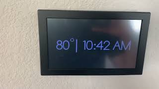 How to connect AprilAire 8840 Thermostat to AprilAire smartphone App [upl. by Lehcsreh665]