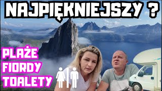 🇳🇴SENJA Lofoty w pigułce🚙 KAMPEREM do NORWEGII Najpiękniejsze PLAŻE Ciekawe TOALETY🚾 [upl. by Airyk]