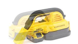 DEWALT® Australia  18V XR LiIon Handheld Wet amp Dry Vac 19L  DCV517 [upl. by Nayrbo234]