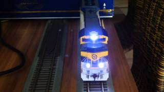 Athearn Genesis SD70ACeM2 CV setting after LED installed [upl. by Aken]