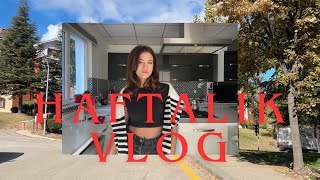 HAFTALIK VLOG🫶🏻  HACETTEPE ÜNİVERSİTESİ GÜNLERİ [upl. by Wilonah]