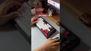 mechanical keyboard asmr ✨😌 shorts [upl. by Casteel]