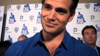 Henry Cavill talks love life at SDCC2013 [upl. by Arimak201]