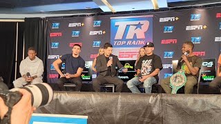 RYAN VS MAYER UNDERCARD FULL PRESS CONFERENCE FEAT ZAYAS SOSA SHUSHU SEGAWA MIELNICKI TIGER [upl. by Suolekcin]