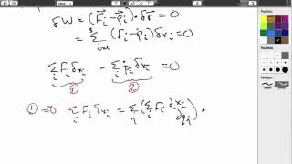 233 Lagrangian Mechanics DAlemberts Principle [upl. by Mide]