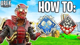 The EASIEST WAY To Get Your FIRST 20 KILL And 4k DAMAGE BADGES Apex Legends Guide amp Tips [upl. by Arrio]