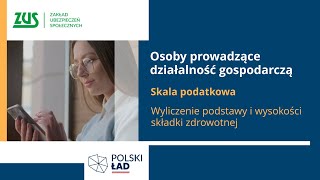 Skala podatkowa a składka zdrowotna  przykład Polski Ład [upl. by Darreg]