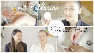 Die richtige Pflegeroutine für schöne Haut feat Katharina Pruger [upl. by Ethban207]