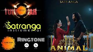 Satranga  Instrumental Ringtone  Animal BGM  Ranbir Kapoor Rashmika  Arijit Singh [upl. by Asilad]