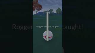 Shadow Roggenrola in Pokemon Go pokémongo pokemon pokemoncommunity [upl. by Lapo]