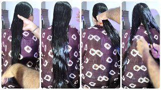 Detangling very long hair detangling longhair trending [upl. by Ebba306]