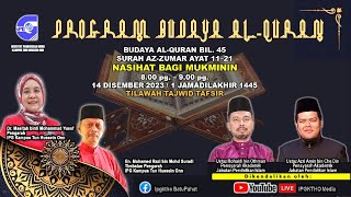 IPGKTHO  PROGRAM BUDAYA ALQURAN BIL 45 2023 [upl. by Oiratno]