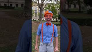 Blippis Halloween Tips and Tricks Shorts Blippi halloween [upl. by Ilah91]