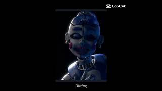 Singing Sinking Dying Diving ballora edit trend fnaf [upl. by Gonnella]