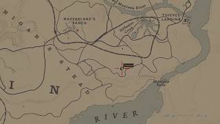 Red Dead Online Hennigans Stead Central Treasure RDR2 [upl. by Buller]