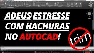 COMO USAR HACHURA SEM ESTRESS NO AUTOCAD  WIPOUT Use esse comando HOJE  ESTÚDIO MÃO [upl. by Jadda955]