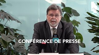 REPLAY  Crise aux SIG la conférence de presse [upl. by Gurtner]