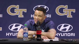 GT Basketball  Damon Stoudamire postgame Syracuse February 17 2024 [upl. by Hirsch598]