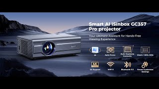 iSinbox GC357 Smart projector Tailored for Your Ultimate Entertainment [upl. by Isidor]