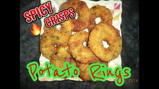 Delicious Potato Rings Recipe  Cook Spicy Rings for Kids at Home  Flavorful Fusion [upl. by Anelehs582]