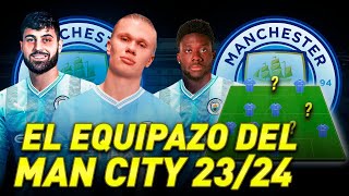 ASÍ SERÁ el MAN CITY de la TEMPORADA 2324 [upl. by Nyral]