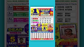 Dear Lottery Result Today 8 PM  09 Nov 2024 [upl. by Gerhardt]