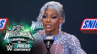 Belair Cargill and Naomi discuss representation WrestleMania XL Saturday Press Conference [upl. by Risteau]