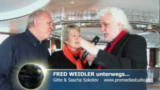 Fred Weidler unterwegsmit der MS ALINA auf dem Rhein [upl. by Ahsilyt]