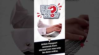 UK Passport Renewal  Fun Facts [upl. by Seerdi]