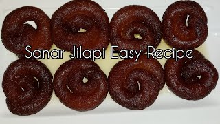 Sanar Jilapi  Easy Recipe [upl. by Barger]