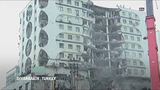 Buildings collapse after Turkey earthquake [upl. by Fogg]