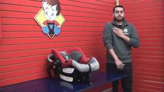 Britax Chaperone Infant Car Seat How to Adjust Harness Strap Height [upl. by Lahcsap997]