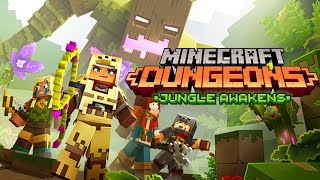 Minecraft Dungeons  DLC Selva Sombria  Refúgio dos Pandas [upl. by Leber]