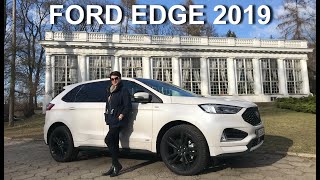 FORD EDGE 2019 pierwsza jazda test jazda próbna PL amp ENG motocainapl  kasiafrendl [upl. by Nylessej]