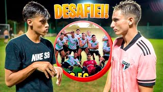 DESAFIEI O CAPITÃO DO YOUTUBERS FC [upl. by Hibben]