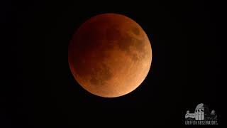 2018 Total Lunar Eclipse Timelapse  Griffith Observatory [upl. by Elesig]