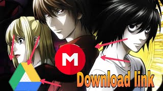 Death note season 2 relight download linkby Google drive and mega english in HD [upl. by Knick]